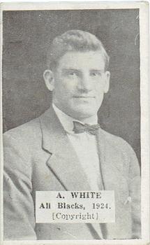 1924 Anonymous All Blacks #NNO Andrew White Front